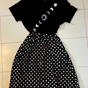 A dress that’s out of this world! Svaha lunar eclipse dress.